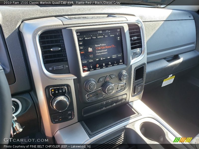 Flame Red / Black/Diesel Gray 2019 Ram 1500 Classic Warlock Quad Cab 4x4