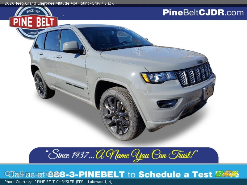 Sting-Gray / Black 2020 Jeep Grand Cherokee Altitude 4x4