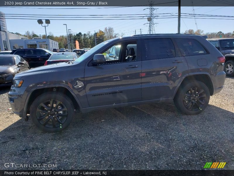 Sting-Gray / Black 2020 Jeep Grand Cherokee Altitude 4x4