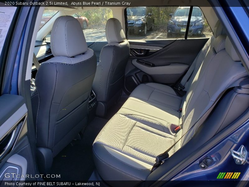 Abyss Blue Pearl / Titanium Gray 2020 Subaru Outback 2.5i Limited