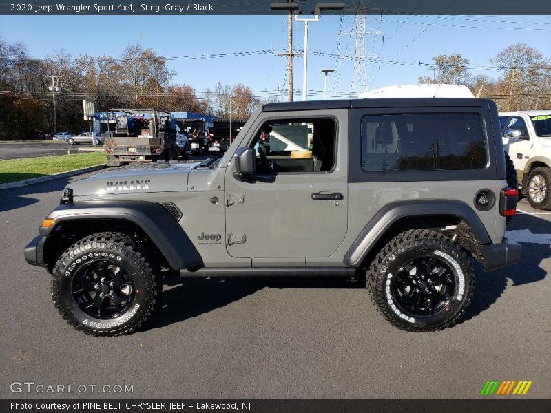 Sting-Gray / Black 2020 Jeep Wrangler Sport 4x4
