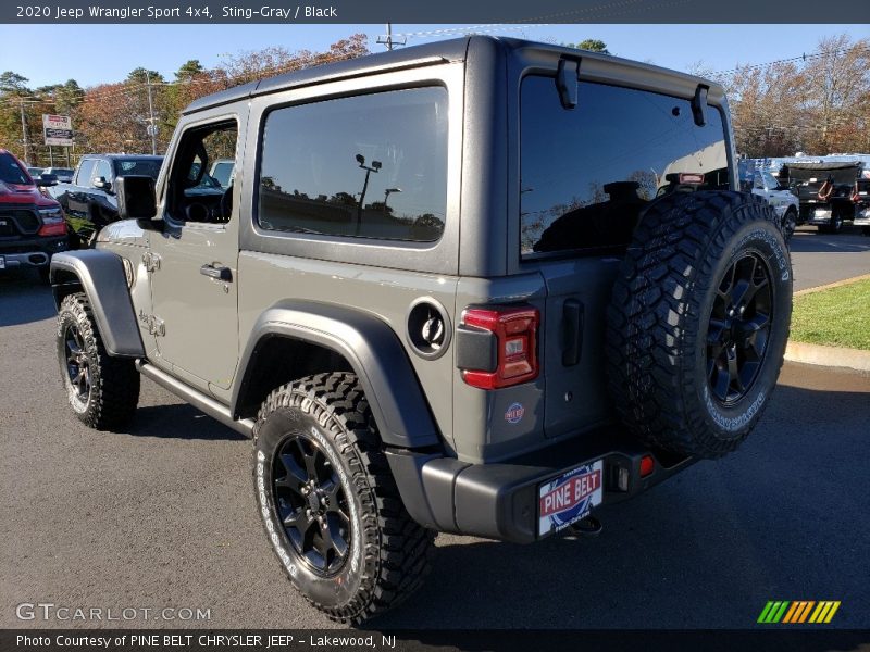 Sting-Gray / Black 2020 Jeep Wrangler Sport 4x4