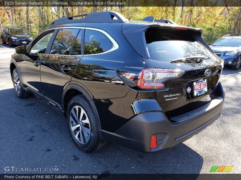Crystal Black Silica / Slate Black 2020 Subaru Outback 2.5i Premium