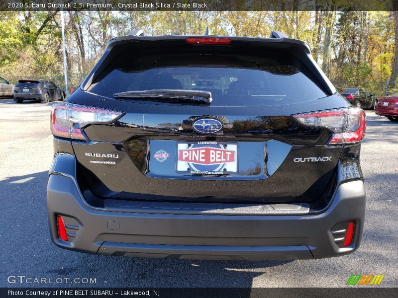 Crystal Black Silica / Slate Black 2020 Subaru Outback 2.5i Premium