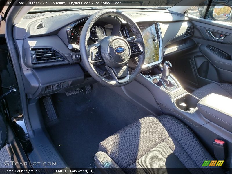 Crystal Black Silica / Slate Black 2020 Subaru Outback 2.5i Premium