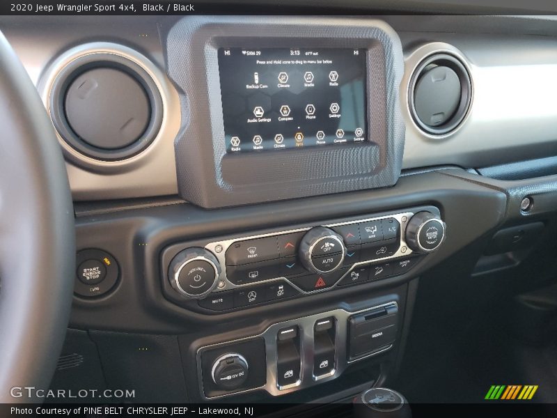 Black / Black 2020 Jeep Wrangler Sport 4x4