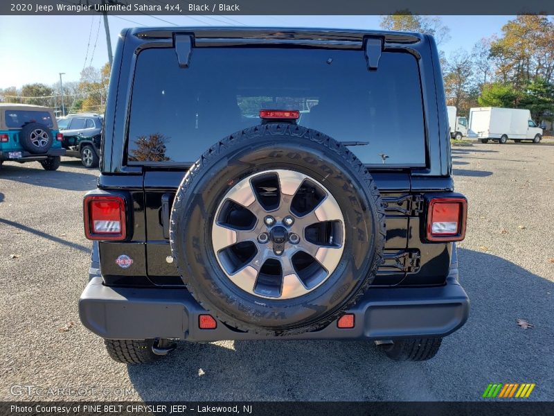 Black / Black 2020 Jeep Wrangler Unlimited Sahara 4x4