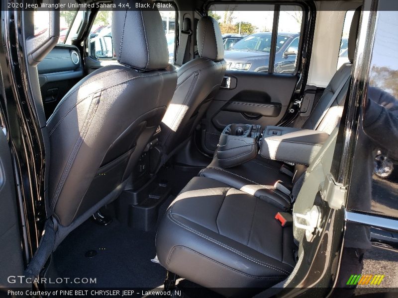 Black / Black 2020 Jeep Wrangler Unlimited Sahara 4x4