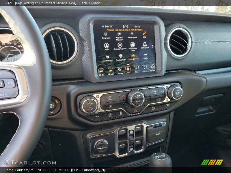 Black / Black 2020 Jeep Wrangler Unlimited Sahara 4x4