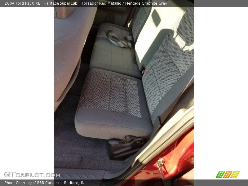 Toreador Red Metallic / Heritage Graphite Grey 2004 Ford F150 XLT Heritage SuperCab