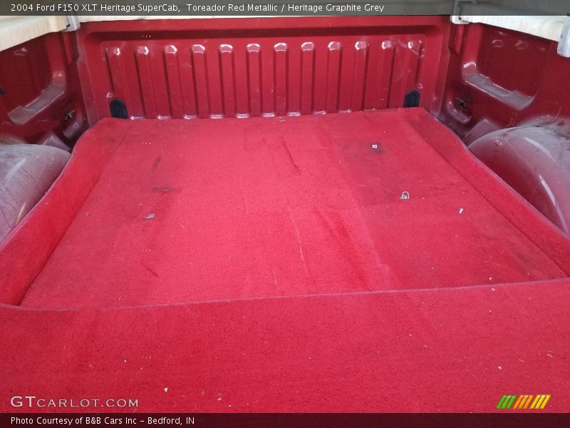 Toreador Red Metallic / Heritage Graphite Grey 2004 Ford F150 XLT Heritage SuperCab