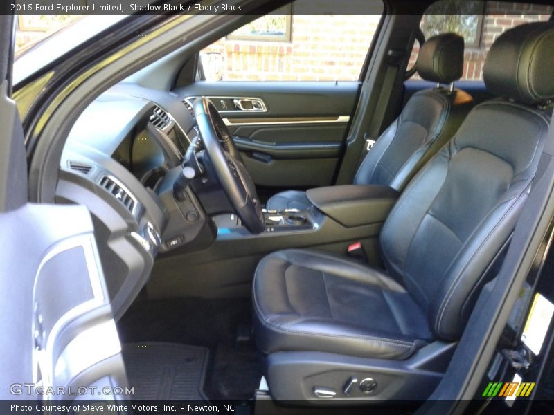 Shadow Black / Ebony Black 2016 Ford Explorer Limited