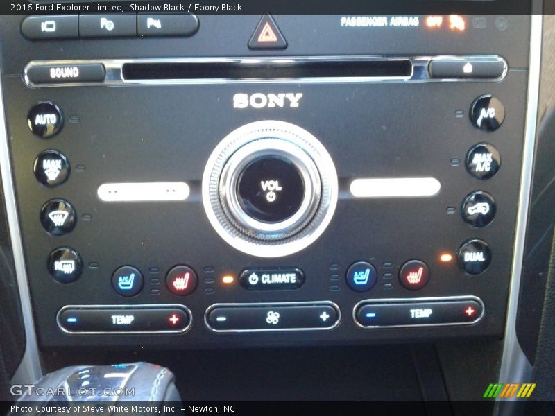 Shadow Black / Ebony Black 2016 Ford Explorer Limited
