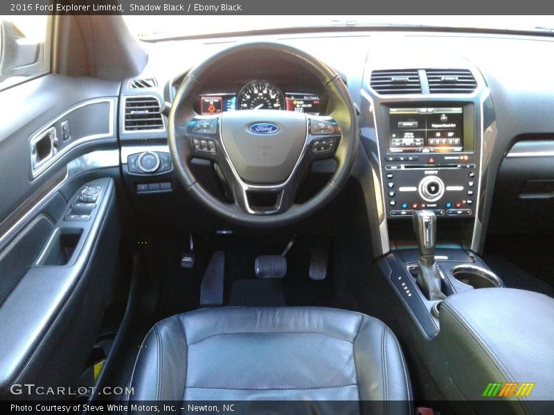 Shadow Black / Ebony Black 2016 Ford Explorer Limited