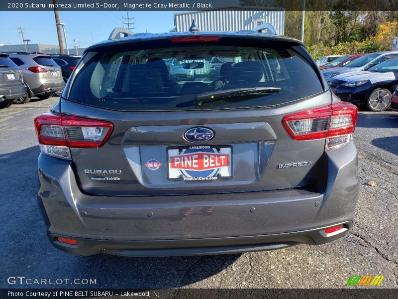 Magnetite Gray Metallic / Black 2020 Subaru Impreza Limited 5-Door