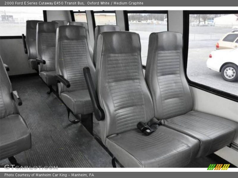 Oxford White / Medium Graphite 2000 Ford E Series Cutaway E450 Transit Bus