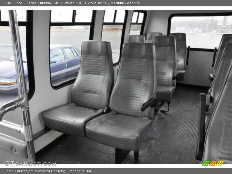 Oxford White / Medium Graphite 2000 Ford E Series Cutaway E450 Transit Bus