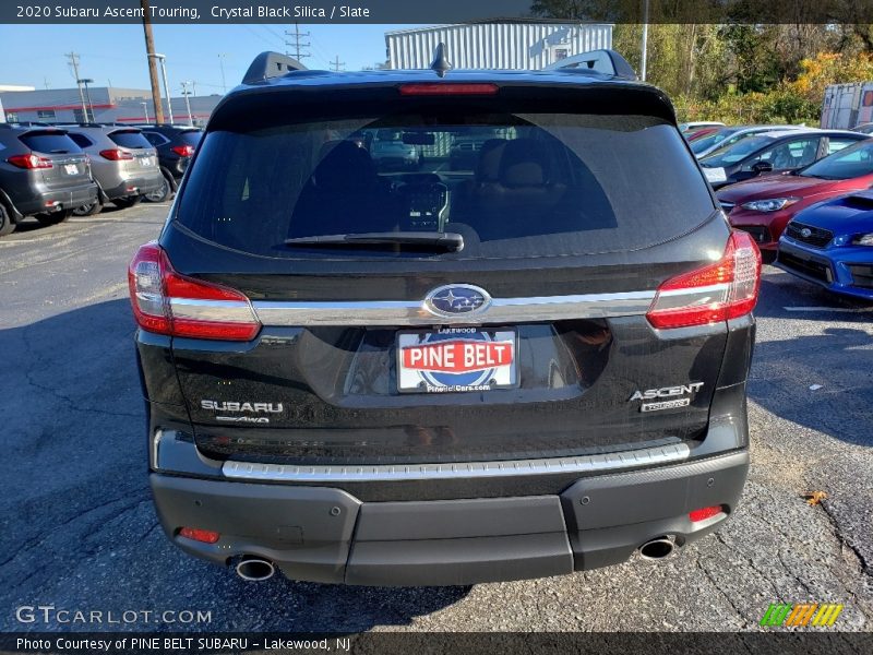 Crystal Black Silica / Slate 2020 Subaru Ascent Touring