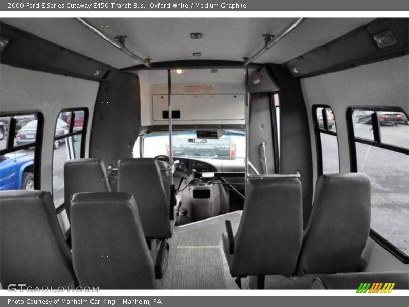 Oxford White / Medium Graphite 2000 Ford E Series Cutaway E450 Transit Bus