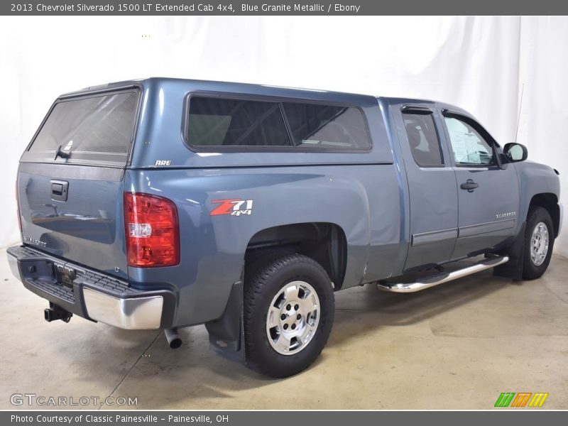 Blue Granite Metallic / Ebony 2013 Chevrolet Silverado 1500 LT Extended Cab 4x4