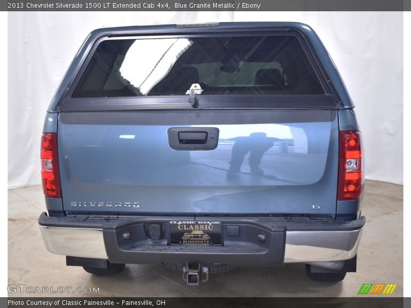 Blue Granite Metallic / Ebony 2013 Chevrolet Silverado 1500 LT Extended Cab 4x4