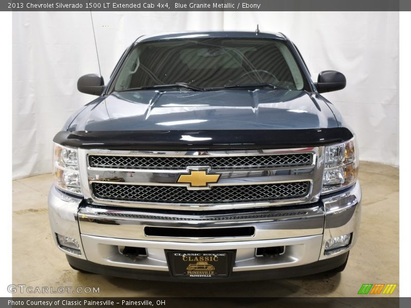 Blue Granite Metallic / Ebony 2013 Chevrolet Silverado 1500 LT Extended Cab 4x4