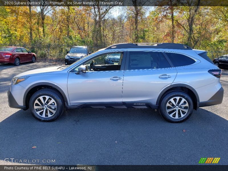 Ice Silver Metallic / Titanium Gray 2020 Subaru Outback 2.5i Premium