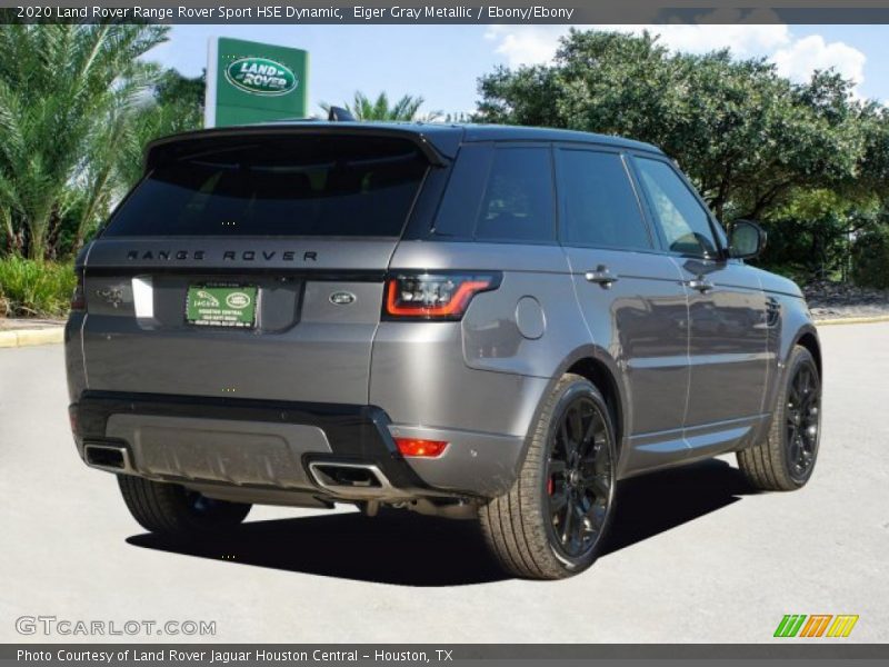 Eiger Gray Metallic / Ebony/Ebony 2020 Land Rover Range Rover Sport HSE Dynamic