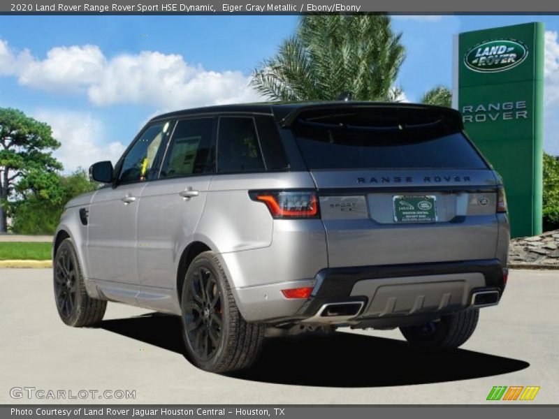 Eiger Gray Metallic / Ebony/Ebony 2020 Land Rover Range Rover Sport HSE Dynamic