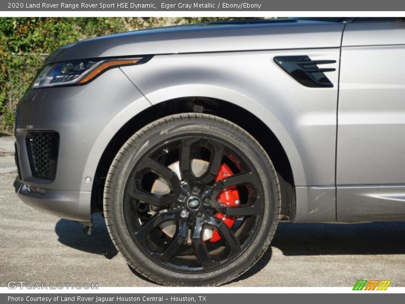 Eiger Gray Metallic / Ebony/Ebony 2020 Land Rover Range Rover Sport HSE Dynamic