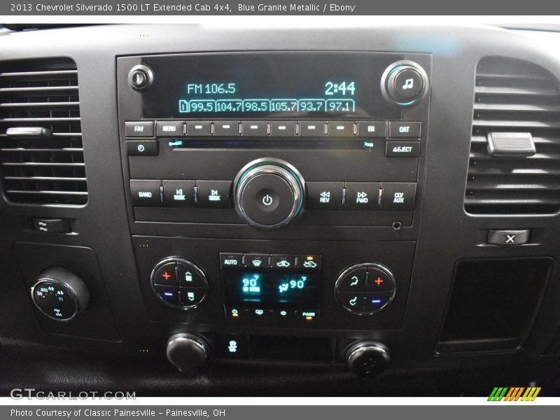 Blue Granite Metallic / Ebony 2013 Chevrolet Silverado 1500 LT Extended Cab 4x4