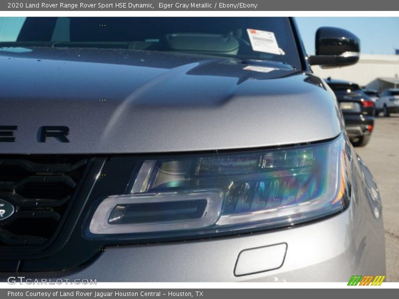 Eiger Gray Metallic / Ebony/Ebony 2020 Land Rover Range Rover Sport HSE Dynamic