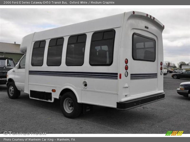 Oxford White / Medium Graphite 2000 Ford E Series Cutaway E450 Transit Bus