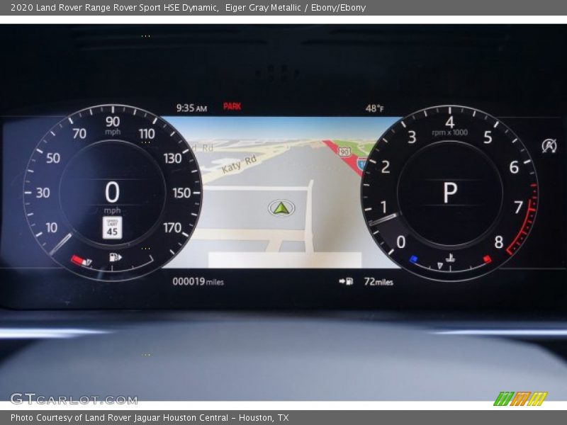 Eiger Gray Metallic / Ebony/Ebony 2020 Land Rover Range Rover Sport HSE Dynamic