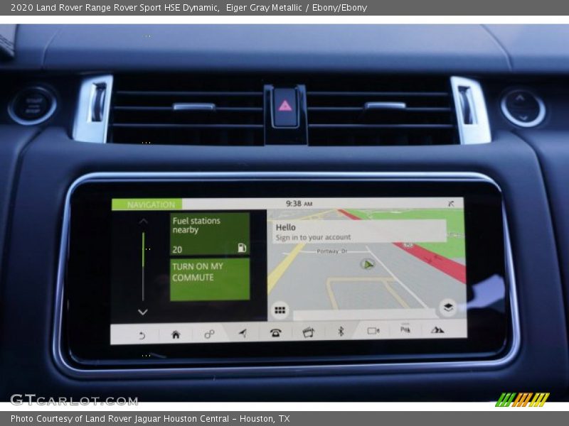 Eiger Gray Metallic / Ebony/Ebony 2020 Land Rover Range Rover Sport HSE Dynamic