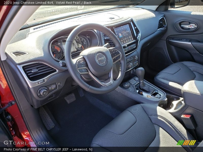 Velvet Red Pearl / Black 2020 Jeep Cherokee Limited 4x4