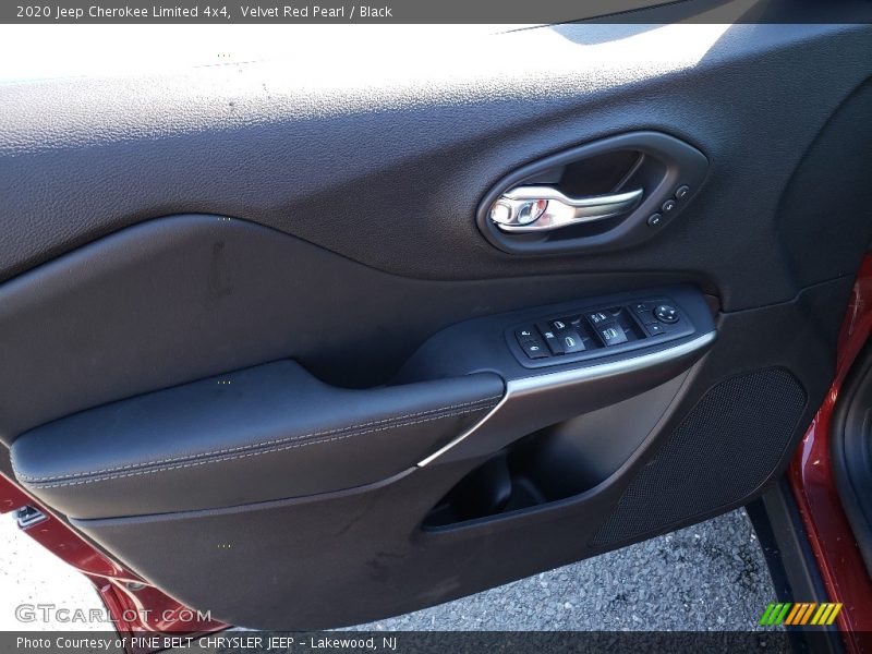 Velvet Red Pearl / Black 2020 Jeep Cherokee Limited 4x4