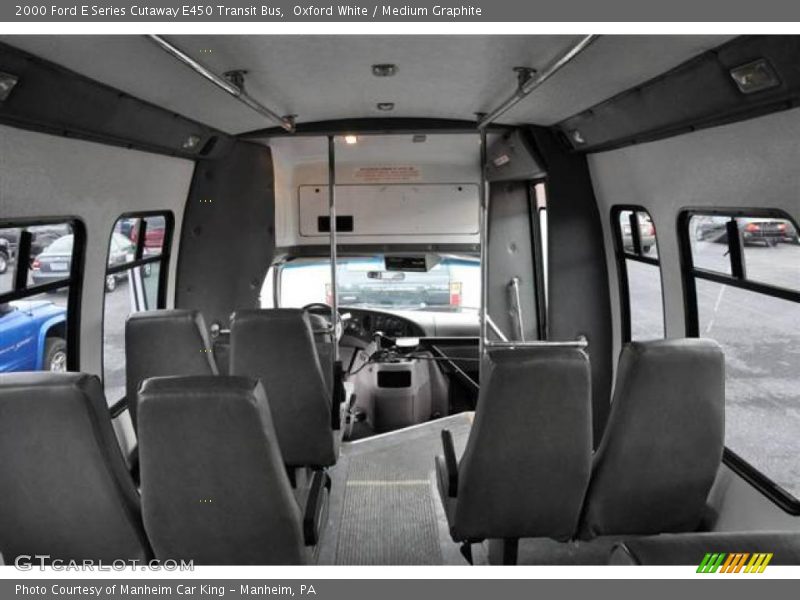 Oxford White / Medium Graphite 2000 Ford E Series Cutaway E450 Transit Bus