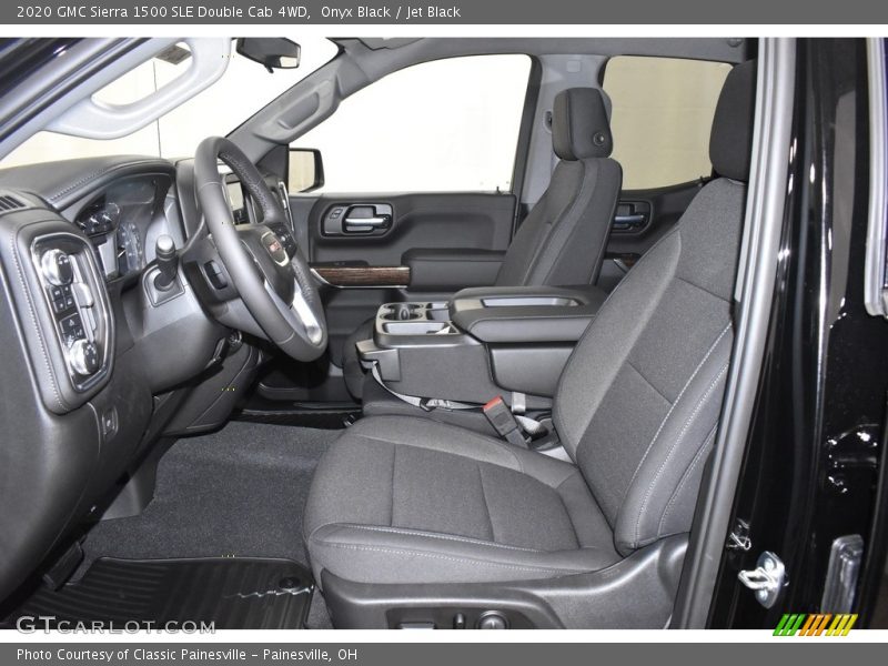 Front Seat of 2020 Sierra 1500 SLE Double Cab 4WD