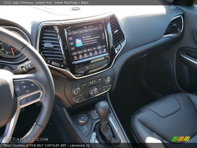 Velvet Red Pearl / Black 2020 Jeep Cherokee Limited 4x4