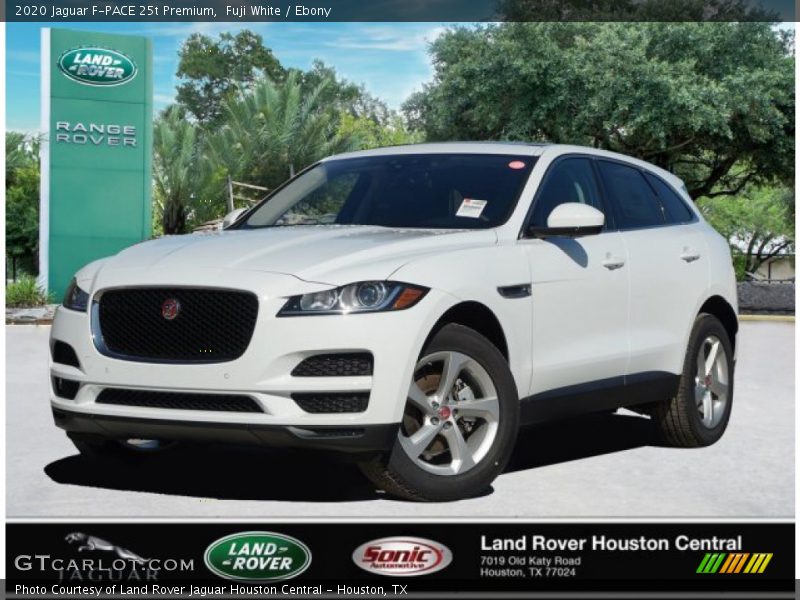 Fuji White / Ebony 2020 Jaguar F-PACE 25t Premium