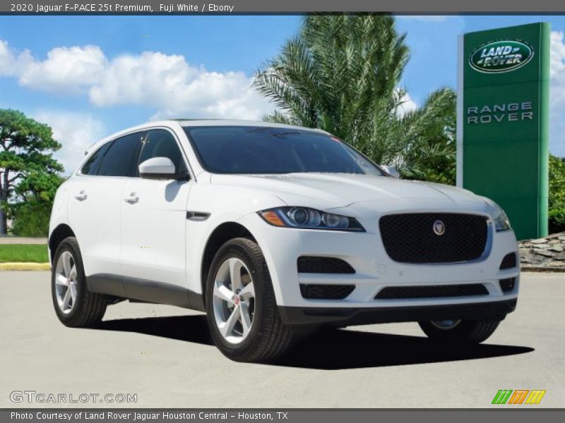 Fuji White / Ebony 2020 Jaguar F-PACE 25t Premium