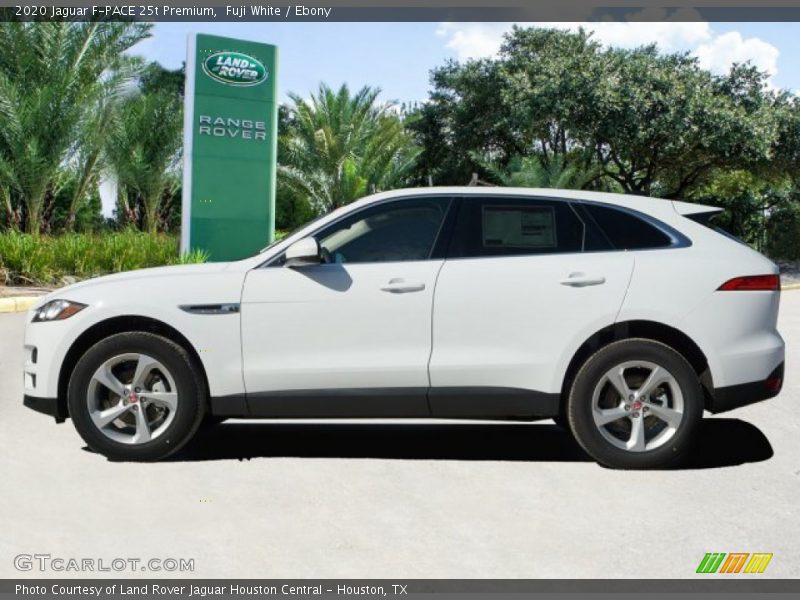 Fuji White / Ebony 2020 Jaguar F-PACE 25t Premium