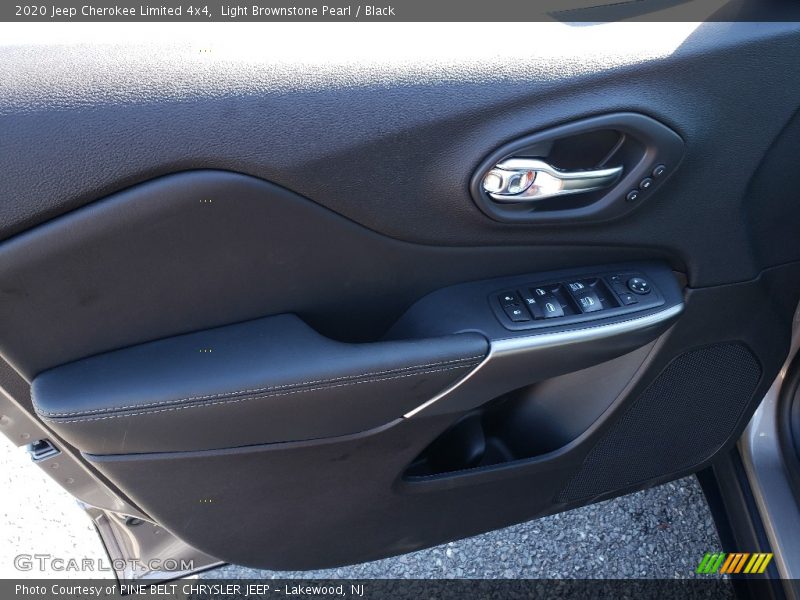 Light Brownstone Pearl / Black 2020 Jeep Cherokee Limited 4x4