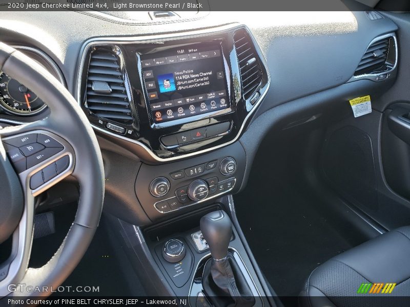 Light Brownstone Pearl / Black 2020 Jeep Cherokee Limited 4x4