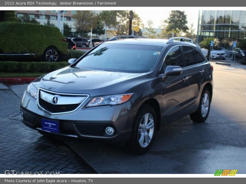 Amber Brownstone / Parchment 2013 Acura RDX Technology