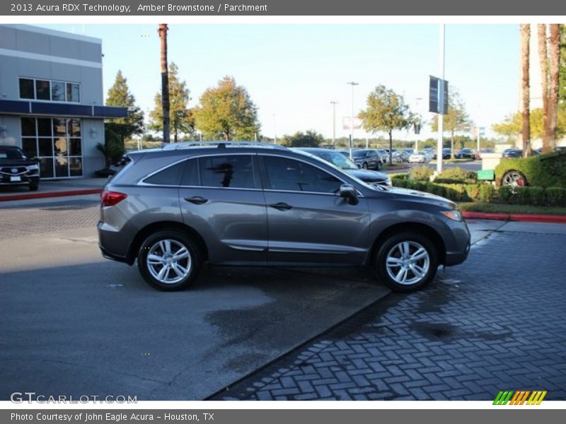 Amber Brownstone / Parchment 2013 Acura RDX Technology