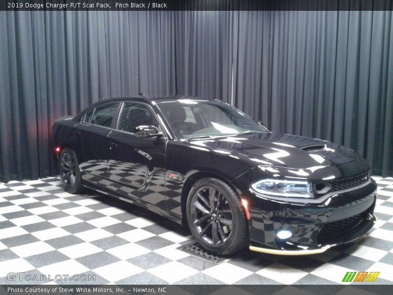 Pitch Black / Black 2019 Dodge Charger R/T Scat Pack