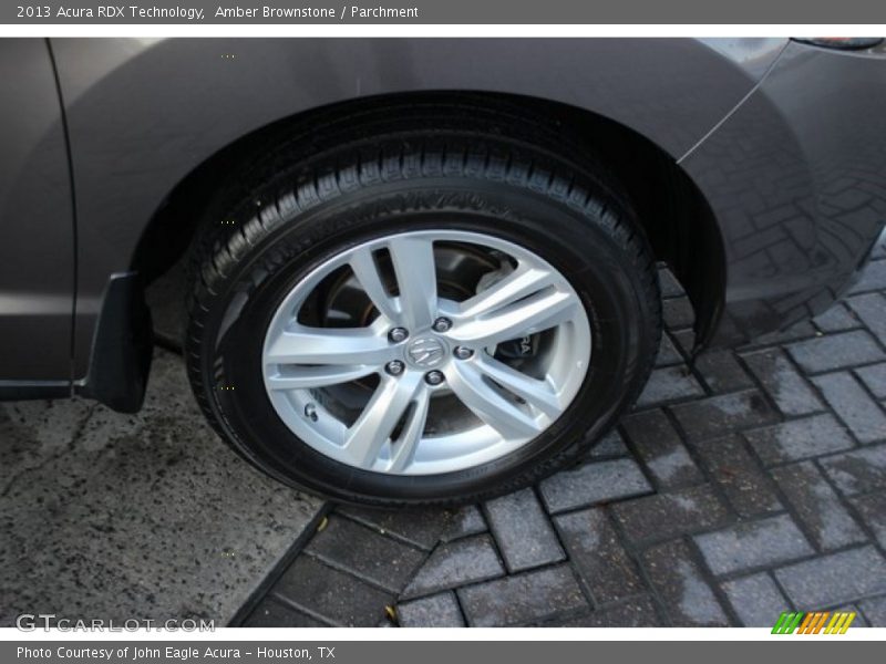 Amber Brownstone / Parchment 2013 Acura RDX Technology