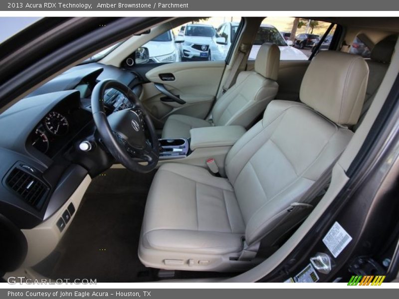 Amber Brownstone / Parchment 2013 Acura RDX Technology